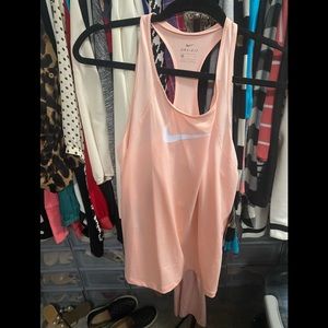 Nike dri-fit razor back tank top